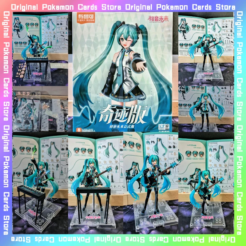 

Blokees Hatsune Miku, экшн-строительные блоки, фигурки Miracle Edition, сервер Formula, аниме-модель, игрушки, коллекционные подарки на день рождения