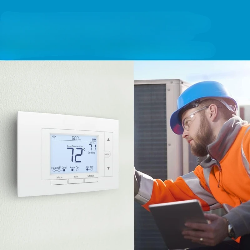 Smart Thermostat, 100 Years Of Expertise, Wi-Fi, Data Privacy, Programmable, Easy DIY Install, Works With Alexa