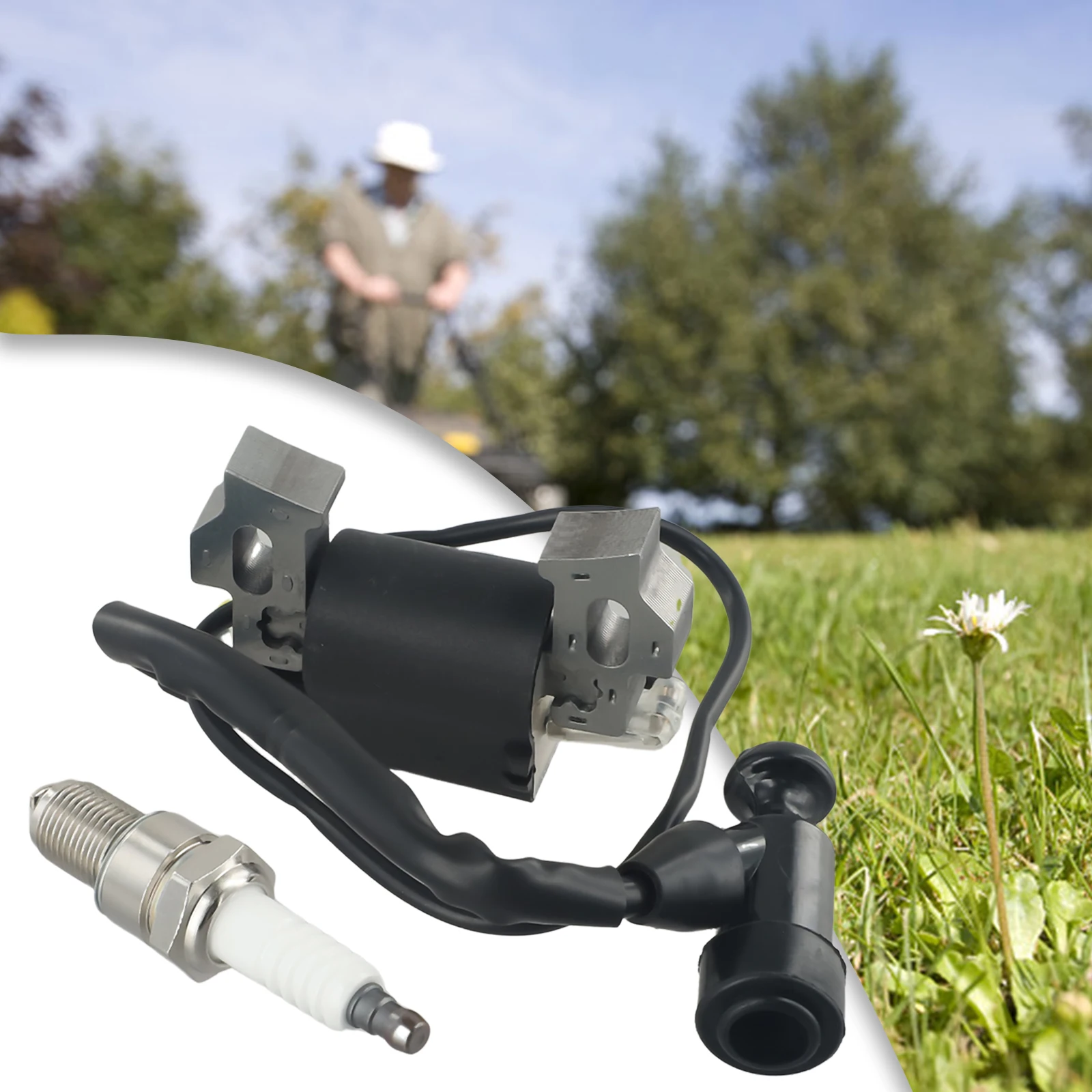 

Катушка зажигания для Honda GXV120 GXV140 GXV160 Газонокосилка HRU196 HRU216 5 5 Для компонента двигателя 30500 ZE7 033