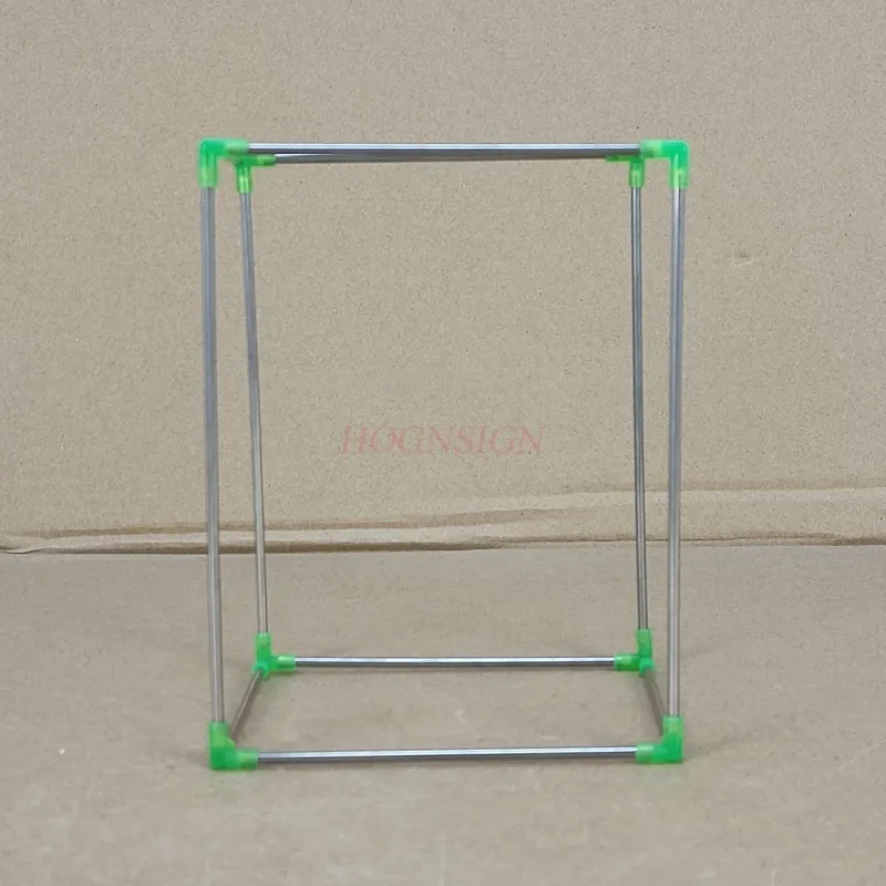 Mathematics teaching aid detachable cube rectangular parallelepiped long frame volume teaching demonstration model