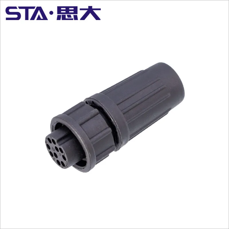 1Pcs Z108 Aviation Connector Plastic Waterproof Plug Socket IP67 Bayonet Docking 2pin 3pin 4pin 5pin 6pin 7pin 8pins Adapter