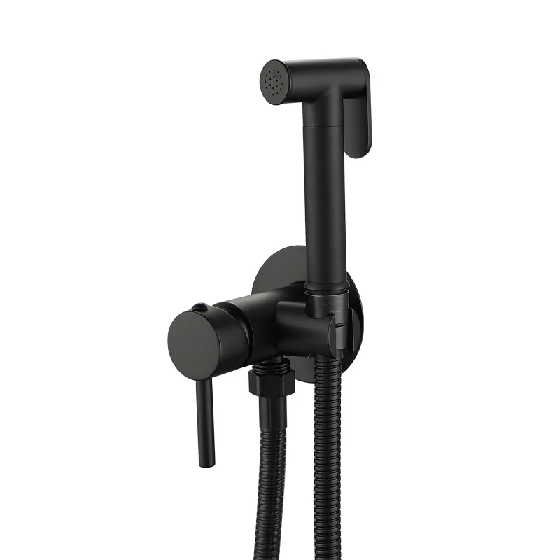 Modern Brass Toilet Bidet Sprayer Handheld Sprayer Kit with Easy Installation Cloth Diaper Sprayer Set