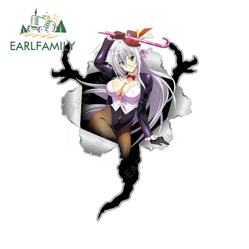 

EARLFAMILY 13cm X 10cm For Crack Sexy Cartoon NSFW Car Stickers Trunk Anime Funny Vinyl Car Accessories Decal Waterproof Decor