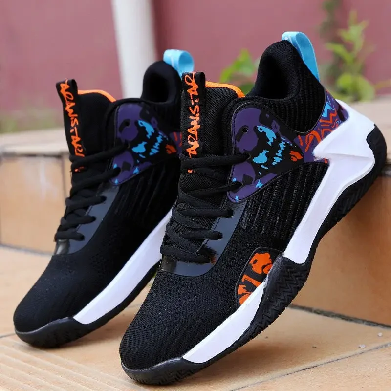 Men's Sports Shoes Men's Casual Shoes Men's Thick Soled High Cut Wear-resistant Running Athletic Training Footwear Tenis Hombres