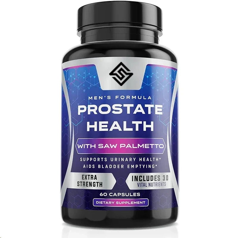 Men's Prostate - Saw Extract Supplement, Non Gmo, Gluten Free, 60 Capsules