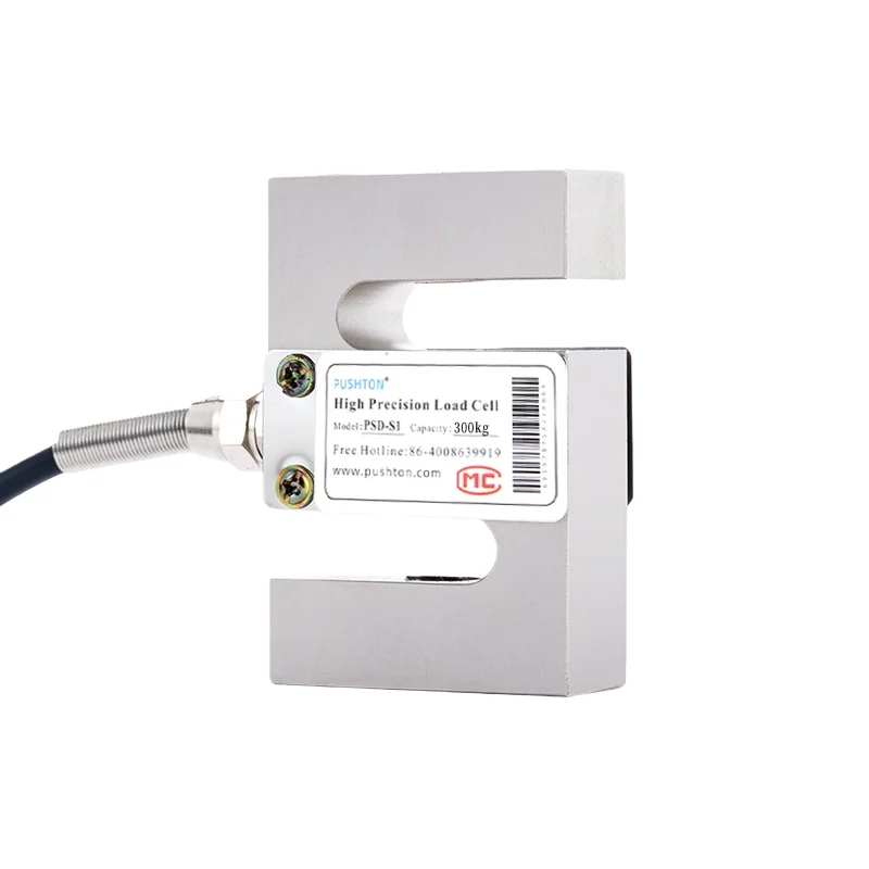 PSD-S1 High Precision 0.03% Precision S Type Weighing Sensor 50kg-2000kg 5V M12/M16 Thread Installation Dual Purpose