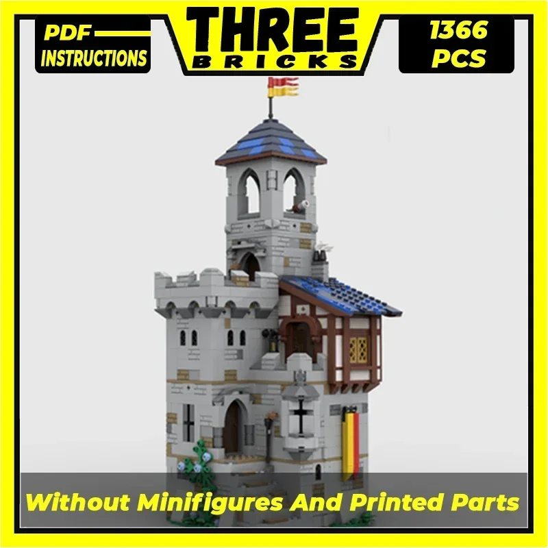 Moc Building Bricks Military Fortress Model Castle's Keep Technology Modular Blocks Gifts Christmas Toys DIY Sets Assembly