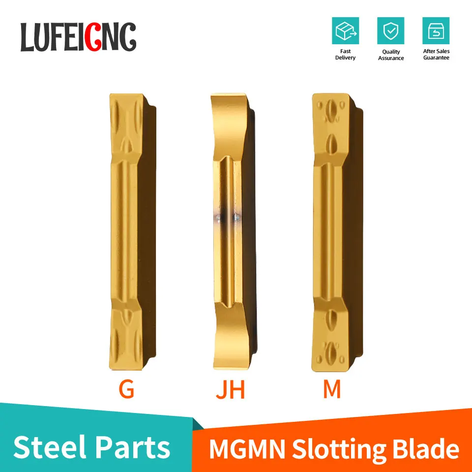 LUFEICNC MGMN150 JH MGMN200 G MGMN300 MGMN400 M MGMN500 شفرات الحز من الكربيد باستخدام الحاسب الآلي لإدراج الشق من سبائك الصلب #1