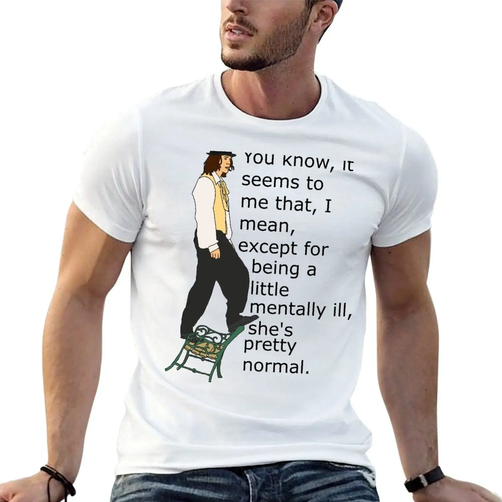 

Sam the housekeeper T-Shirt t shirts cotton 100% t shirt man cotton T-Shirt