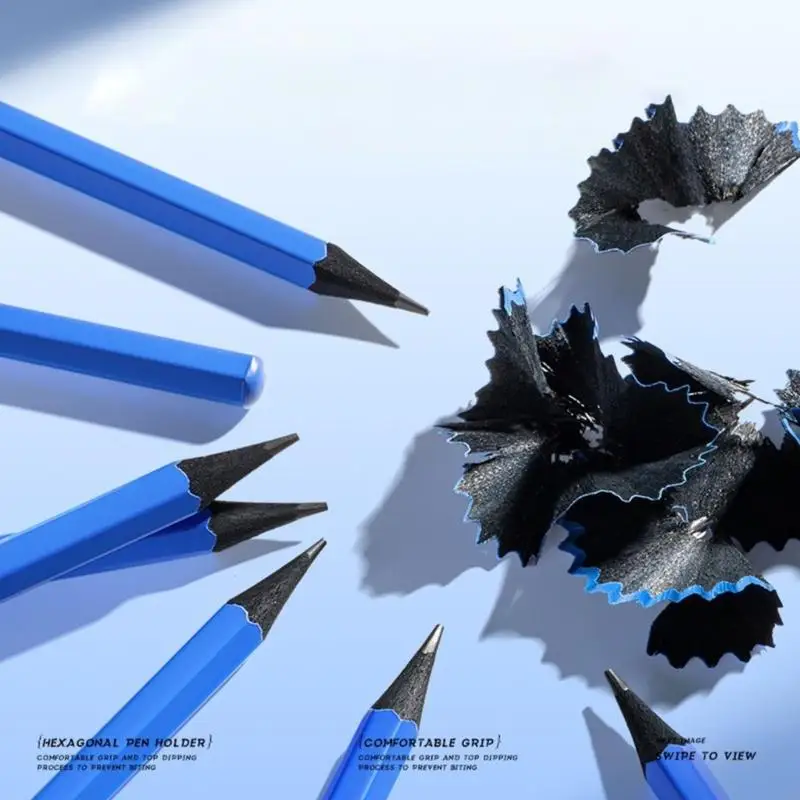 

10 шт., деревянные карандаши с шестиугольной ручкой, профессиональные деревянные карандаши для рисования для детей дошкольников,