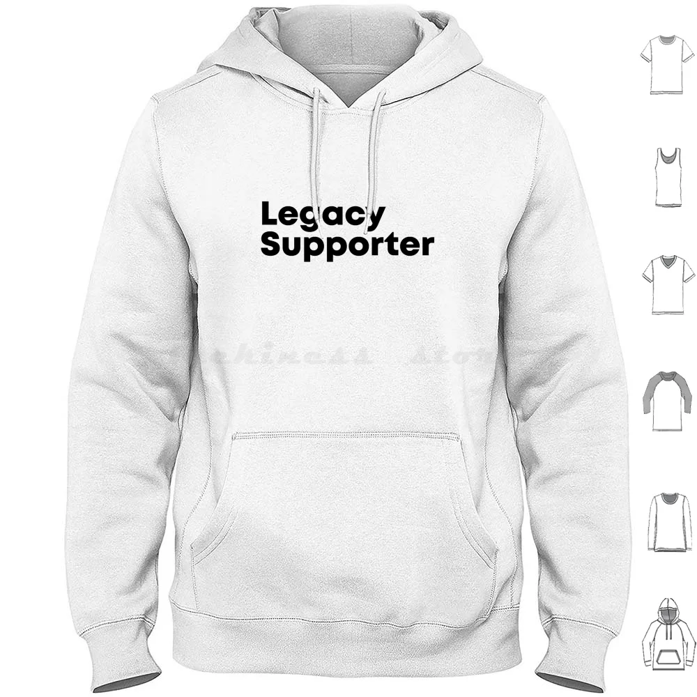 Legacy-Black Hoodie Cotton Long Sleeve Legacy European Super League Spurs Esl