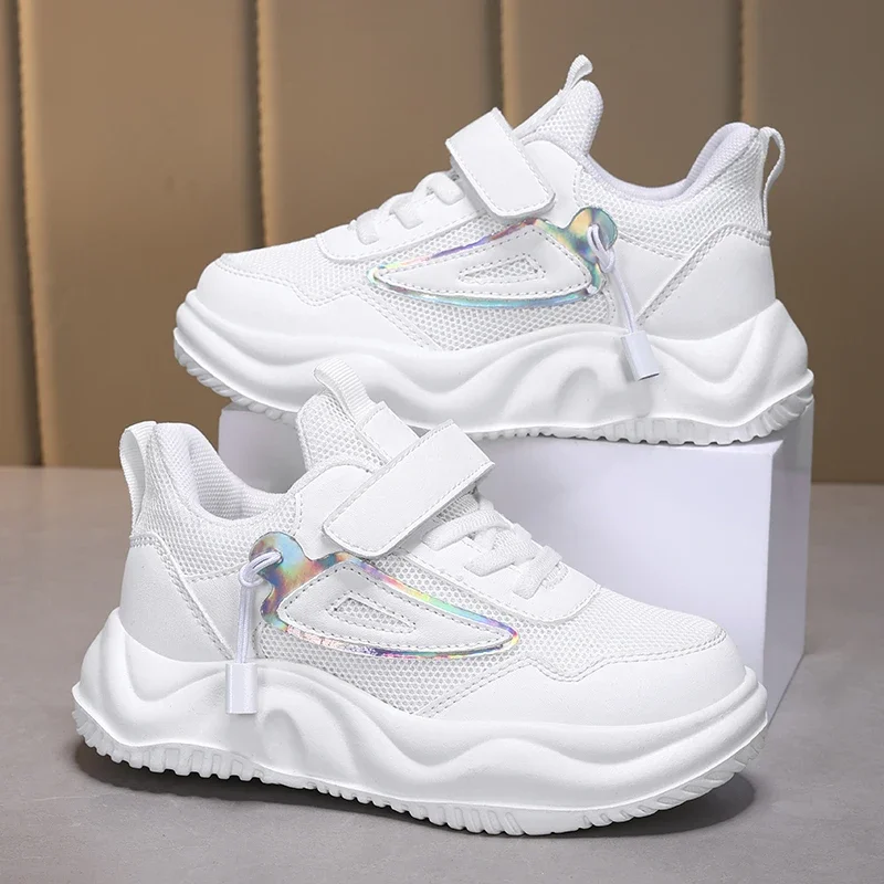 

Sports Shoes Basketball Children's Shoes Running Girls Boys' School Spring Mesh Fashion Casual Sports Breathable Non Slip