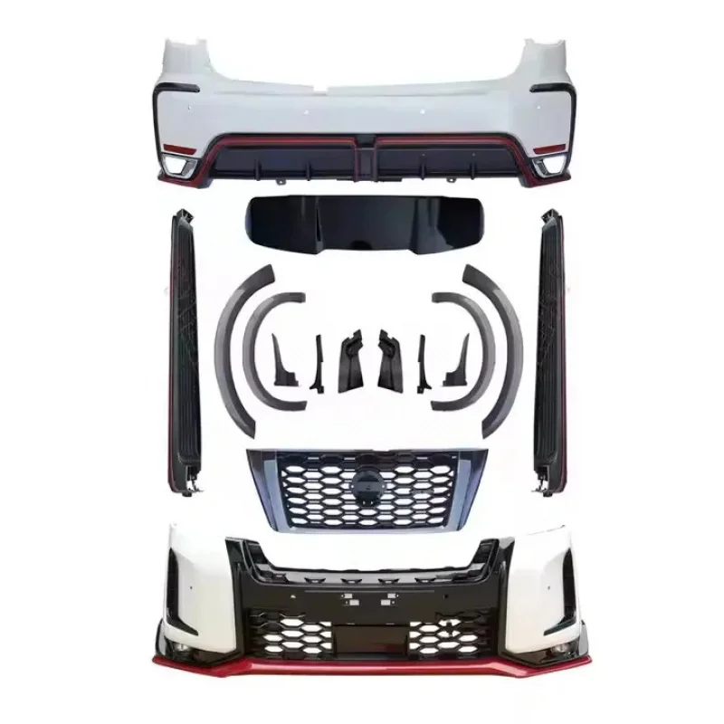 

Комплект кузова Nismo Style Patrol Y62 2016-2020, передние и задние бамперы, внешние аксессуары для автомобиля