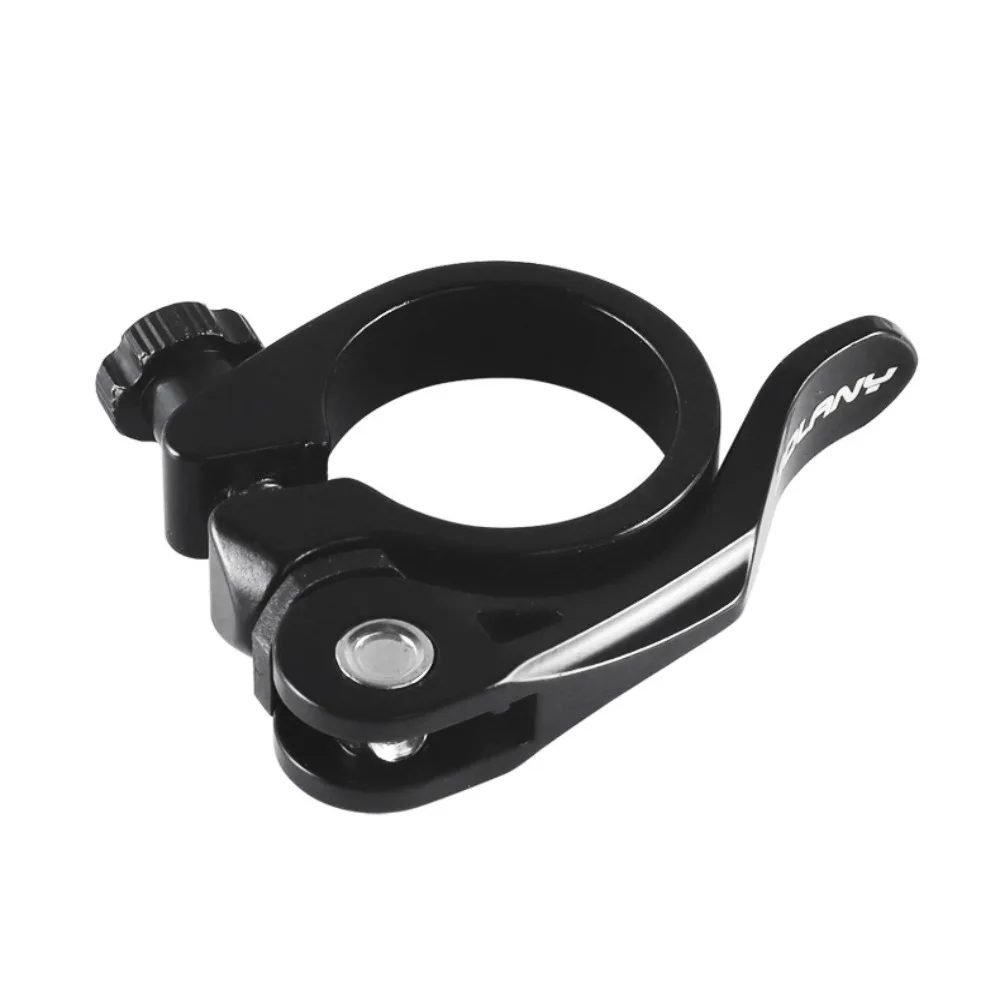 

1pc Aluminium MTB Quick Release Seatpost Clamp 31.8/34.9mm Clamping Bike Canoe Saddle Collar Bolt Ultralight Wear-resistant