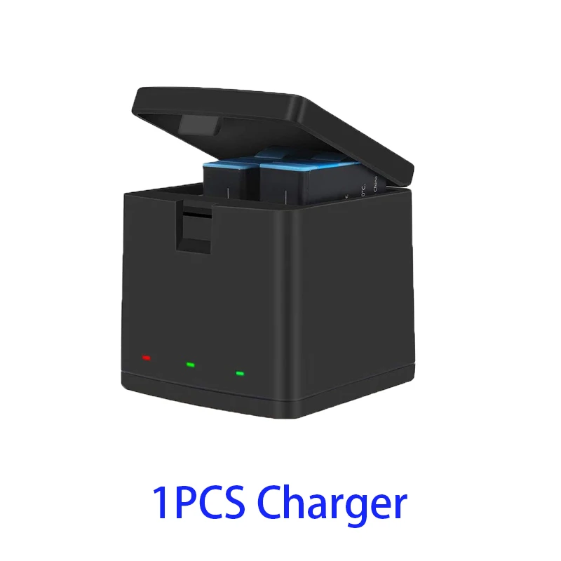 Batterij Voor GoPro Hero 12 11 10 9 Motion Camera 2000mAh Batterij Snellader Box Voor GoPro Hero Oplaadbare Batterij Accessoires