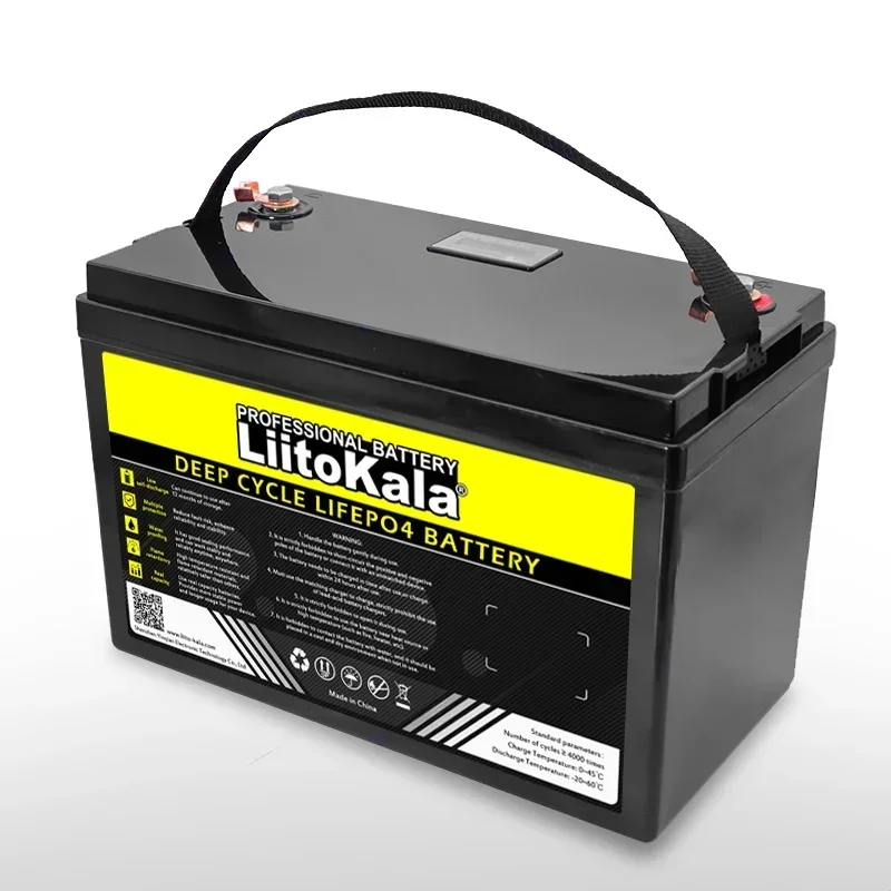 LiitoKala 24V/29.2V 60Ah LiFePO4 Battery 8s Lithium Iron Phosphate with BMS for Boat Inverter Car lighter Batteries Tax Free