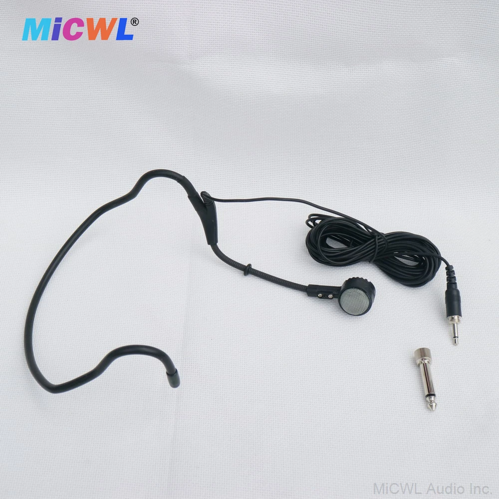 3.5mm 6.5mm Cardioid Dynamische Headset Hoofddeksels Headset Microfoon met 5m Lange Kabel Geluid Console Mengen Mixer Versterker PC