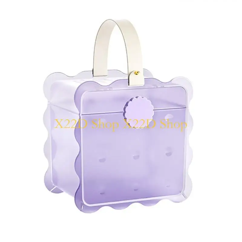

X22D Small Animal Travel Cage Pet Carriers Case Ventilable Hamster Hand Carrying Box