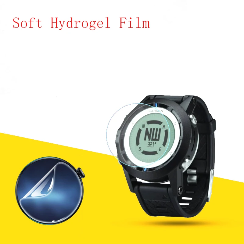 Soft Hydrogel Film Clear HD Transparent Protector Protective Guard watch for Garmin quatix 6x 51mm/VENU2 PLUS D39MM 10PCS