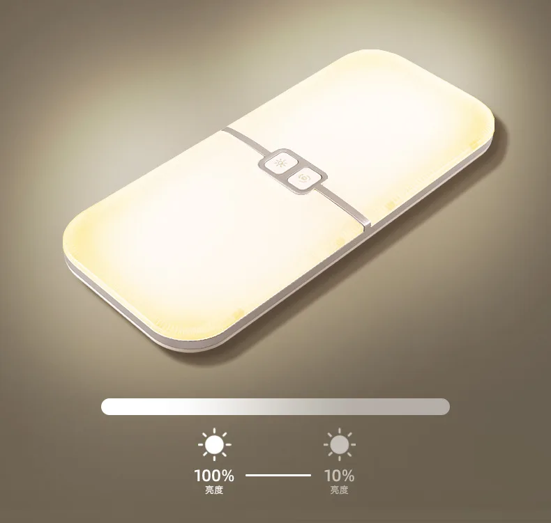 الملحقات RV الداخلية صمام ثنائي باعث للضوء القراءة الخفيفة مع مفتاح 3 ألوان قابل للتعديل، مناسبة للتخييم RV شاحنة التخييم