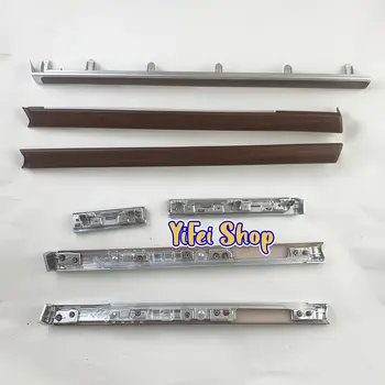 適用於豐田陸地巡洋艦200 FJ200 LC200 V8 2008 2010 2016 汽車配件 鍍桃木內裝裝飾條蓋 7件套 6 最佳銷售 陸地巡洋艦200的內飾 - №1