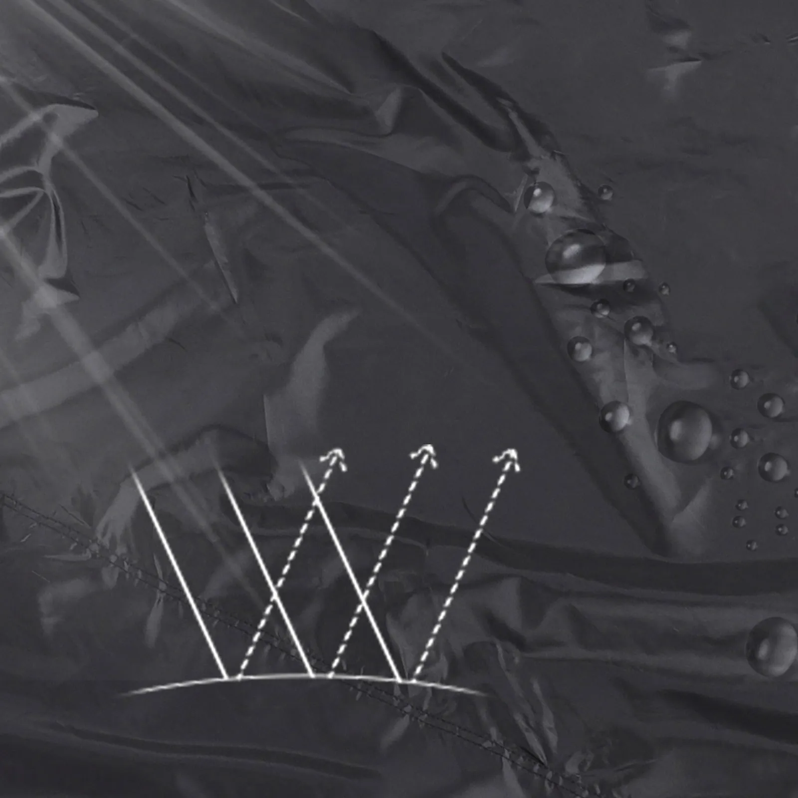 

1Pcs Premium Oxford Cloth Waterproof Bike Cover Heavy-Duty Rain Dust Uv Protection Elastic Bottom Lock Hole Portable Cycling