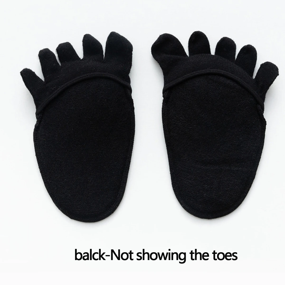 Atmungsaktive Vorfußkissensocken mit Anti-Rutsch-Punkten | Mittelfuß-Stützhüllen mit Silikongriff – Detail 12