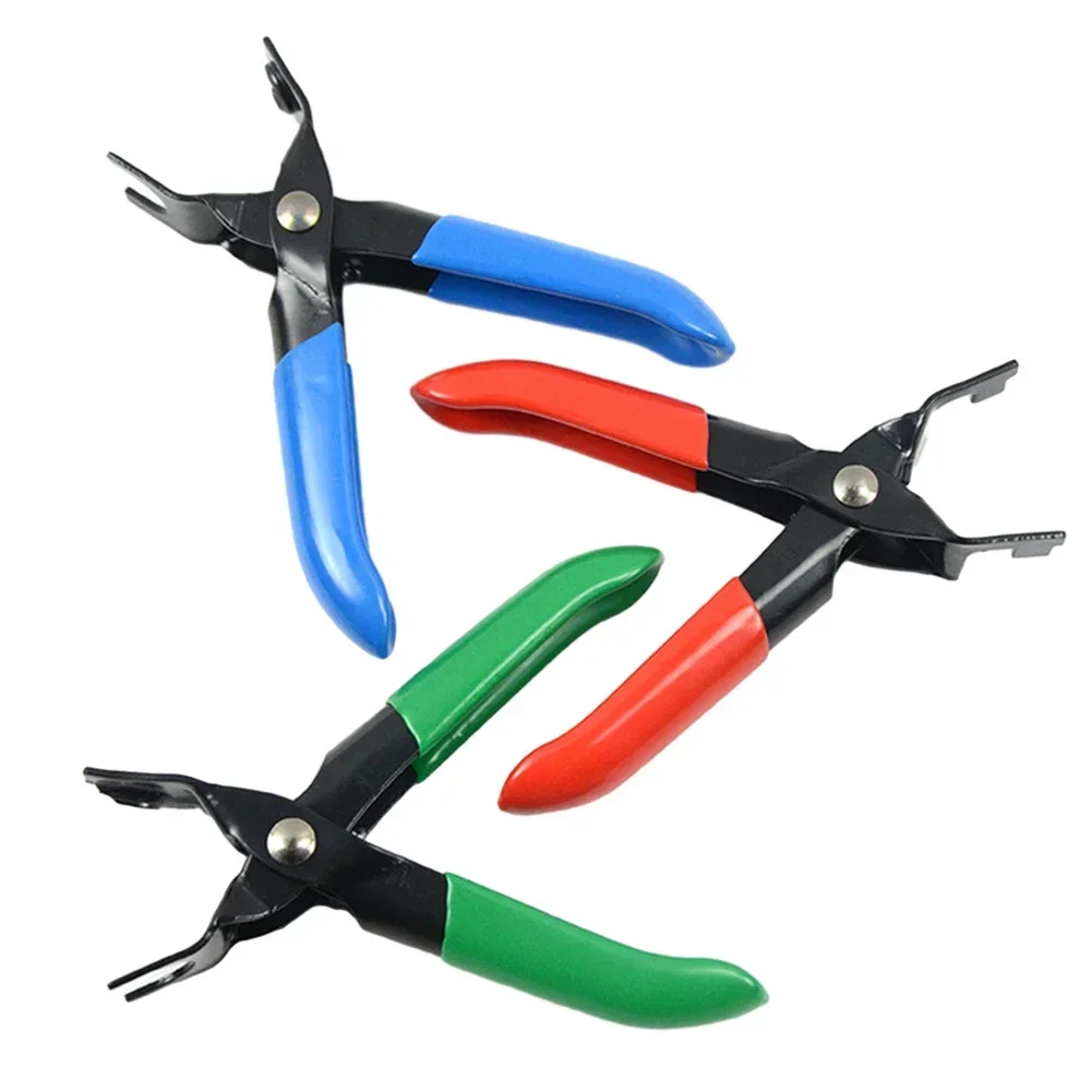 3PCS Fuel Line Uncoupling Disconnect Pliers Hose Pinch Off Clamp Set Steel PVC 120mm Plier Parts Accessories