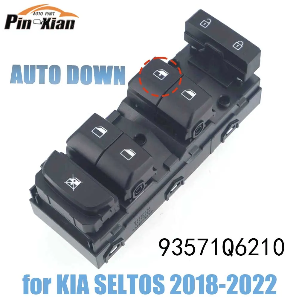

Electric Master Window Control Switch Car Door Closers For KIA SELTOS 2018 2019 2020 2021 2022 93571Q6210 Automotive Parts