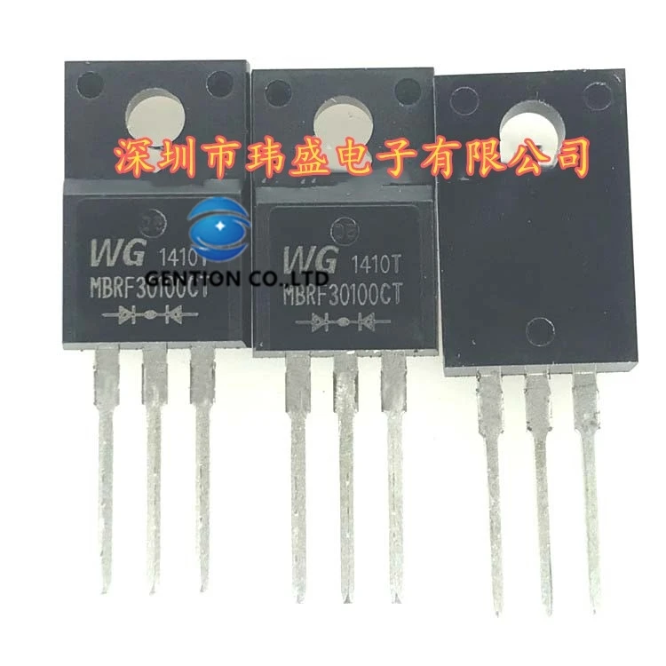 

10 шт. MBRF30100CT TO-220-f B30100G MBR30100CT диод Шоттки в наличии 100% новый и оригинальный