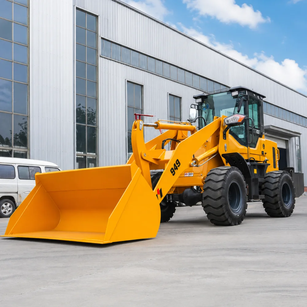 Customized Compact Wheel Loader CE EPA Front End Loader Hydraulic Small Loader for Agriculture Construction Machinery