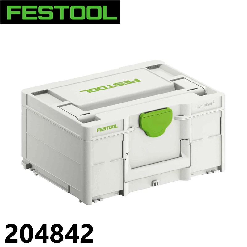 FESTOOL Systainer ³ Toolbox Multiple Sizes System Storage 204840 204841 204842 204843 204844 204845