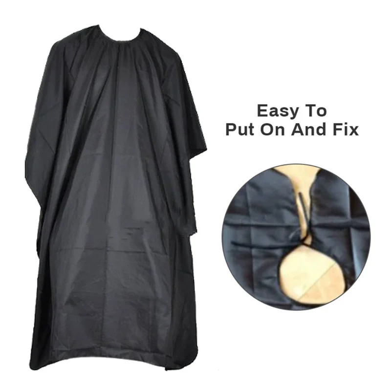 

Black Hairdressing Cape Professional Hair- Salon Barber Cloth Wrap Protect Gown Apron Cutting Gown Hair Cloth Wrap