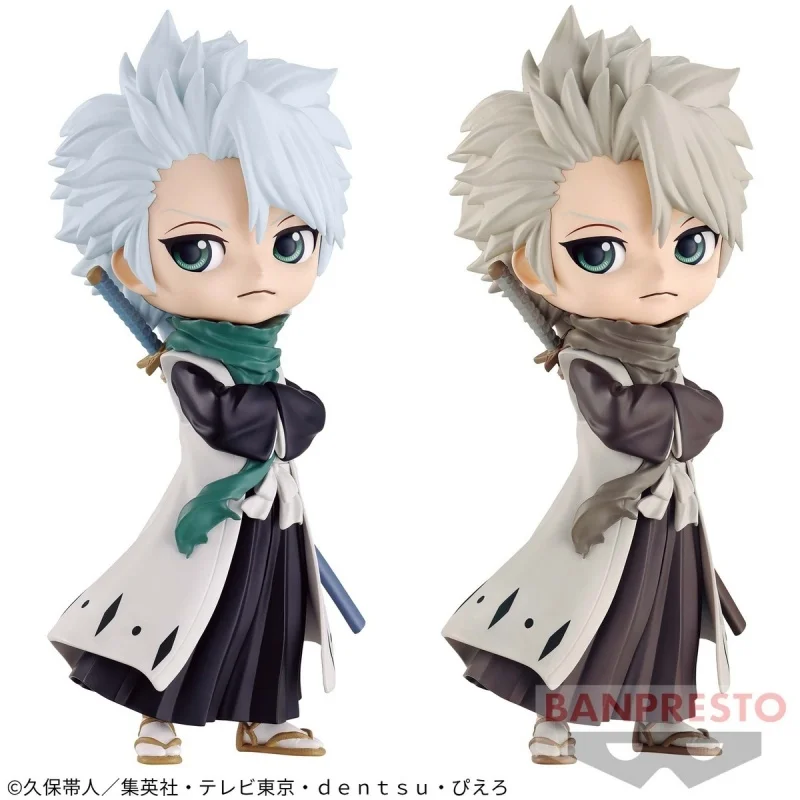 

Bandai Original 13Cm Q posket BLEACH Hitsugaya Toushirou Action Figure Toys For Kids Gift Collectible Model Ornaments