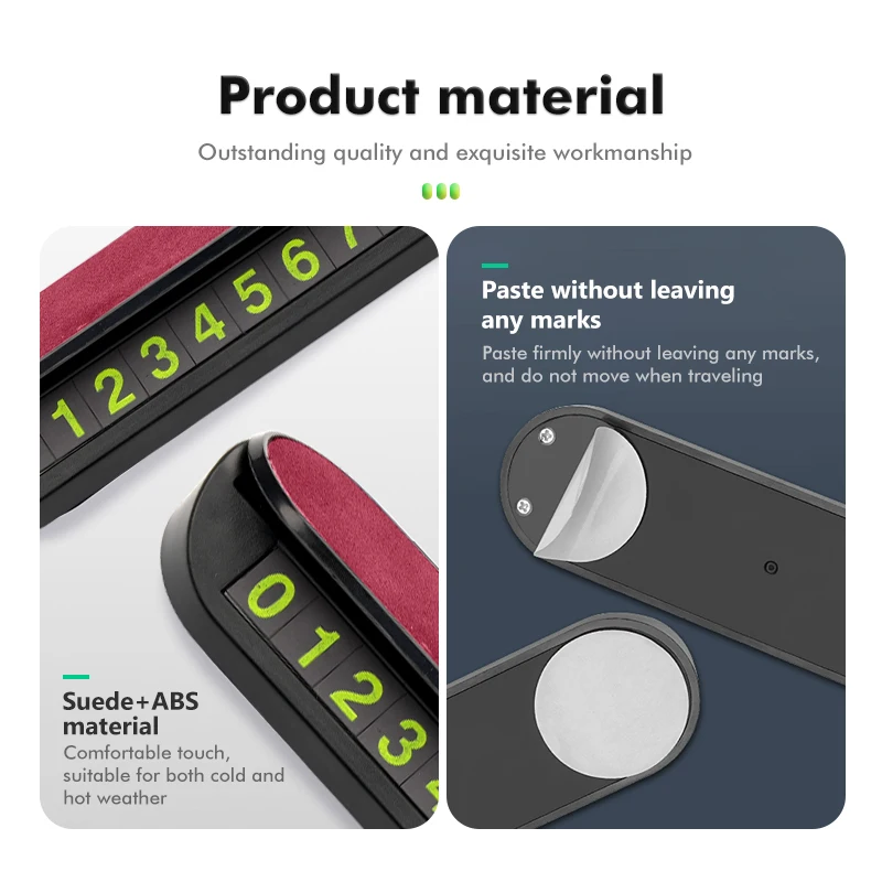 العالمي سيارة بطاقة ركن السيارة المؤقتة ملصقات وقوف السيارات لجيلي Tugella أطلس برو Coolray الهندسة C Emgrand ec7 #4