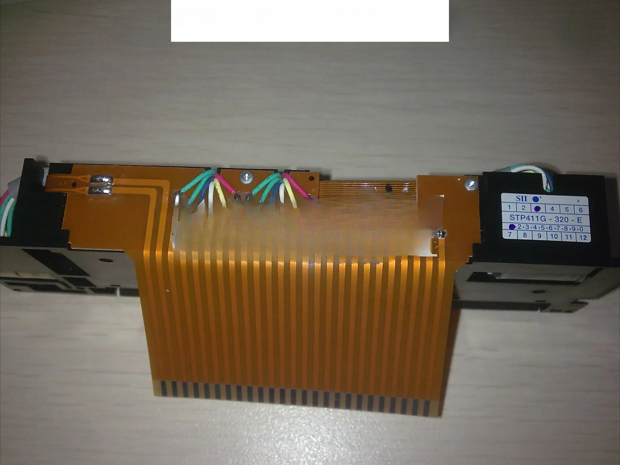 

Thermal printing movement STP411G-320-E printhead DPU-414-40B-E for printers