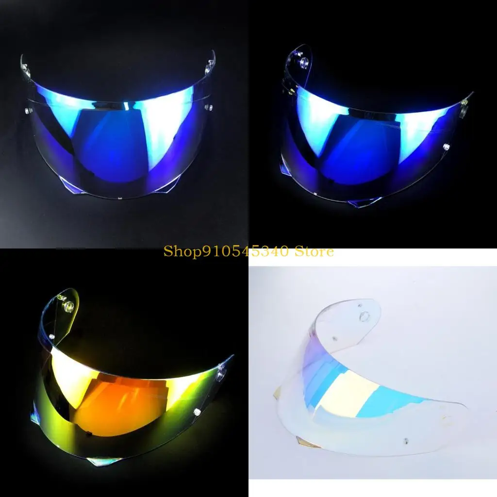 

U2JA Высокопроизводительный мотоциклетный шлем, козырек, линза для замены лобового стекла, аксессуары для мотоциклов, легкая для