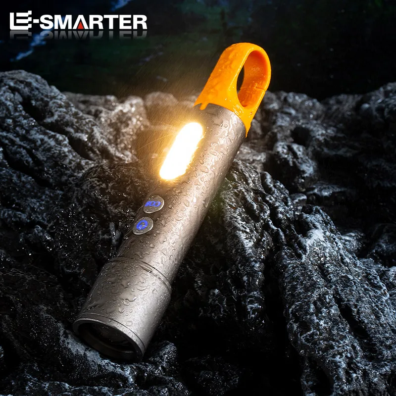 ESMATER X723 Zoom Camping Lamp Portable Outdoor Lighting Flashlight Hiking Tool