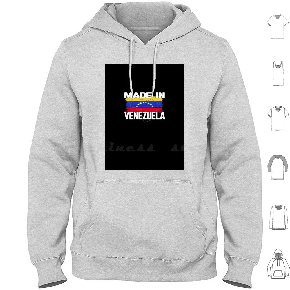 Made In Venezuela , Flag Hoodies Long Sleeve Venezuela Venezuelan Arepa Latino Made In Venezuela Venezuela Resists