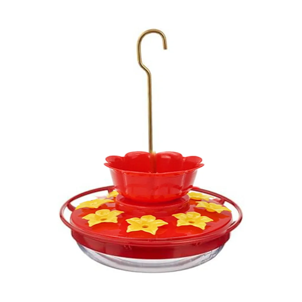 Practical Hummingbird Feeder for Garden Installation with Uniform Wall Thickness and Balanced Center of Gravity