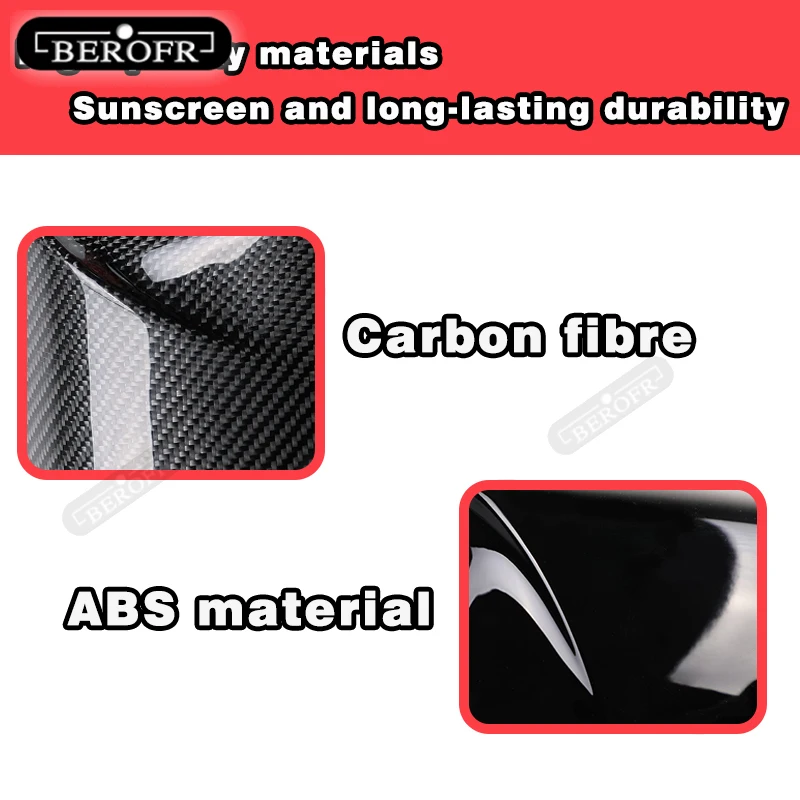 Facelift Front Bumper Fog Light Grille Cover Trim Wind Knife For Toyota HIGHLANDER Front bumper Wind Knife 2022