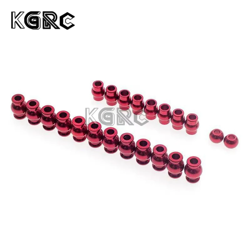 Complete 22Pcs Aluminum Alloy Pivot Ball Head Set for Arrma 1/10 4X4 Granite Big Rock Senton Typhon Upgrade Parts