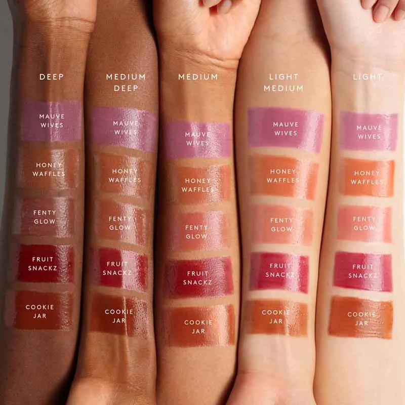 Fenty Beauty Gloss Bomb Lip Glaze Multi-colore Umidificante Shine Glitter Lip Plumper Trucco Principiante Rossetto liquido Trucco Cosmetici