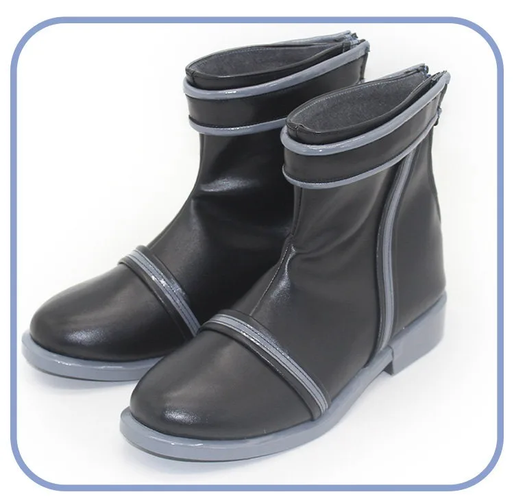 Tamsy cines cosplay sapatos de couro do plutônio botas de carnaval de halloween gachi akt cosplay adereços anime acessórios feitos sob encomenda