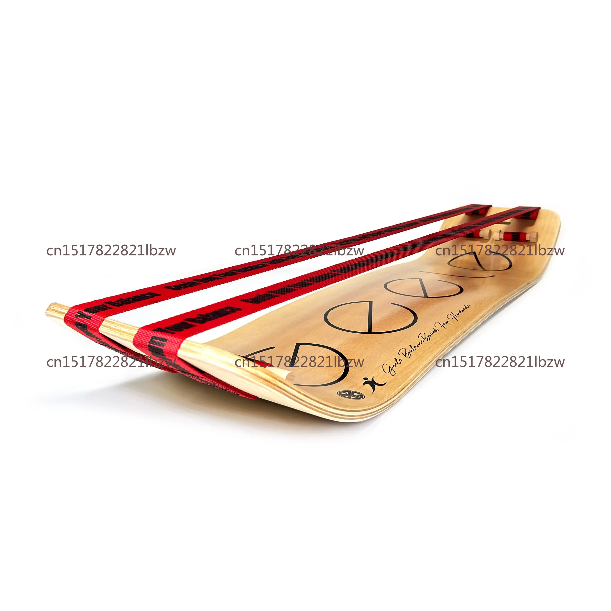 Yoga Balance Board Walking Flat Belt Pulling Fitness Practice Weaving Simulated Surfing Skiing Training Board