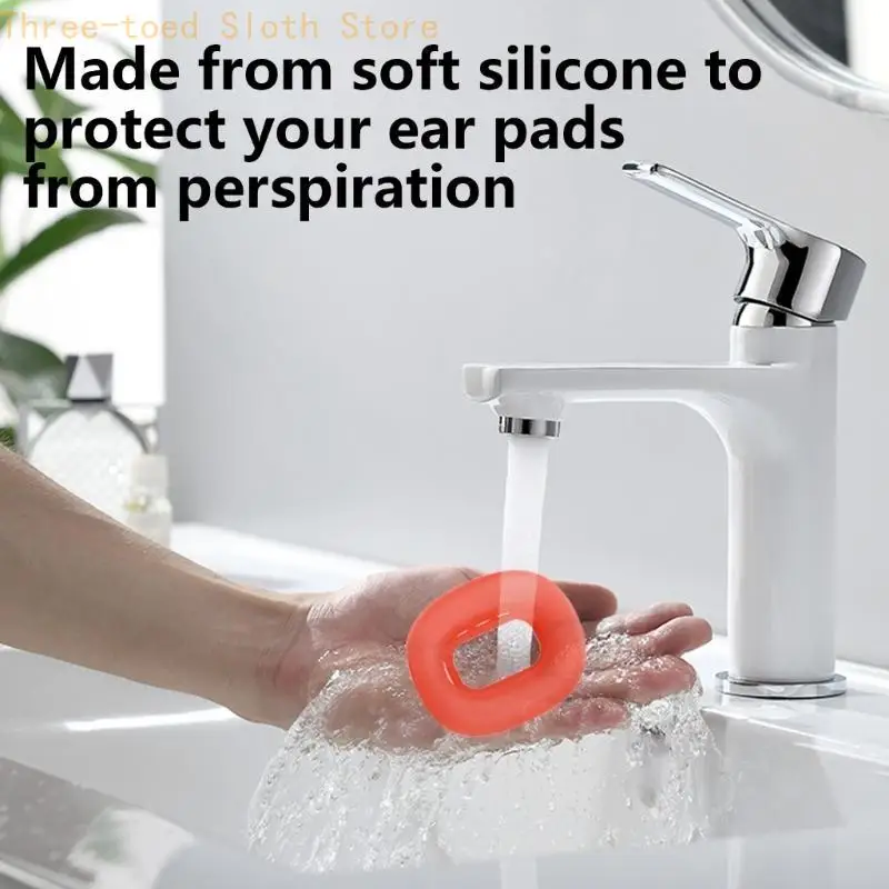 1PAIR SILICONE SILICONE EARPADS COUSHION COUSHION для наушников Airpodsmax наушники наушники наушники для наушников защитный