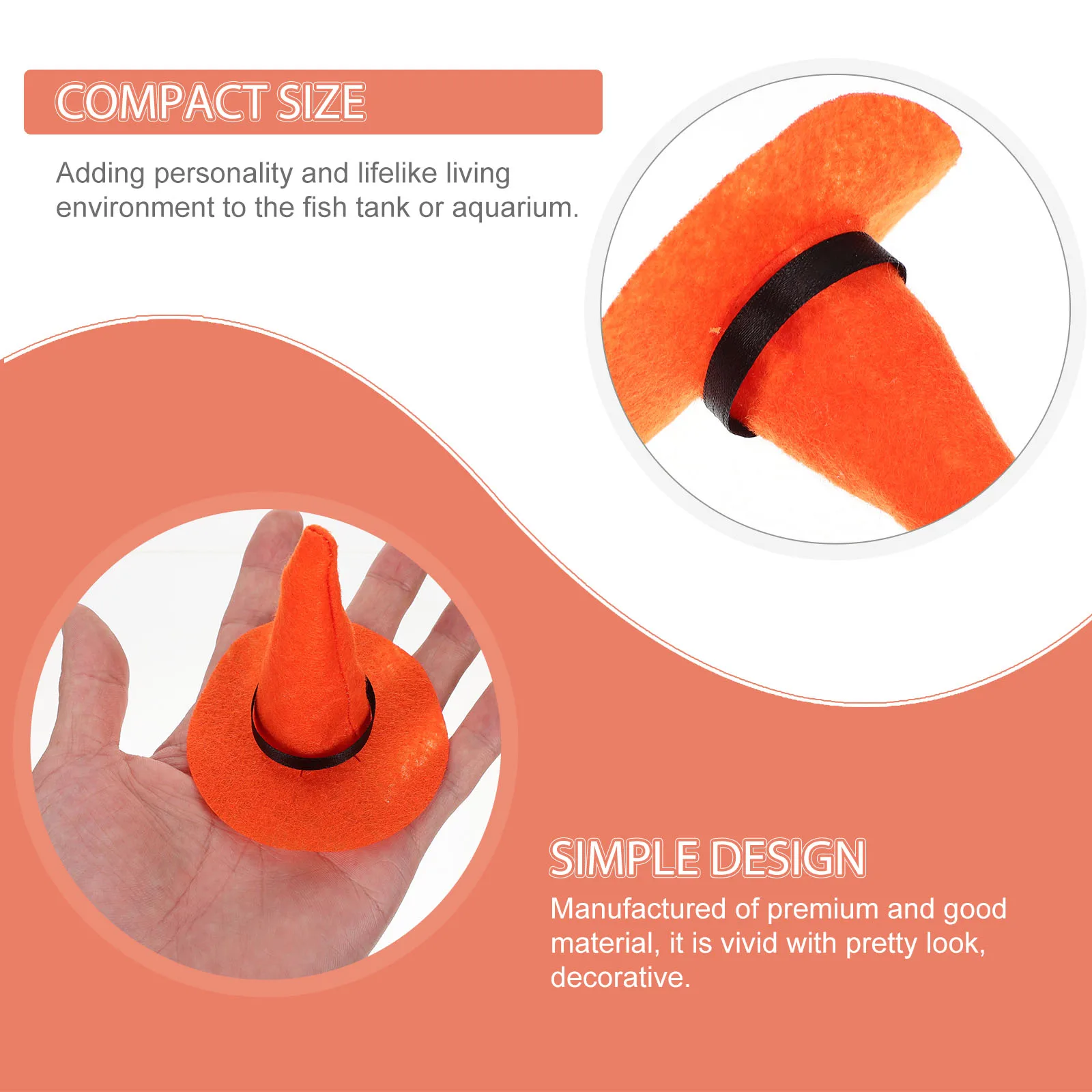 

10Pcs Halloween Hats Sturdy Wine Bottle Covers Holiday Party Favor Decorations Hat Halloween Party Favors