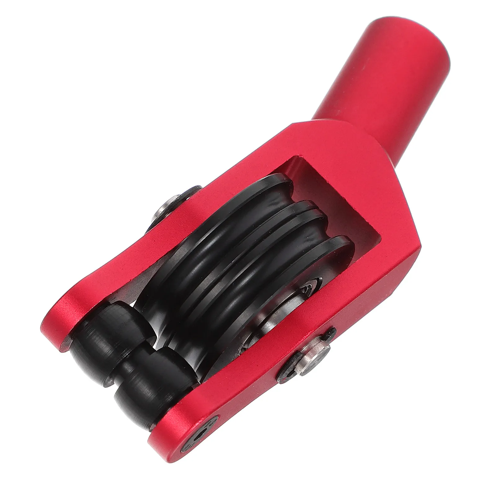 Alloy Bowstring Divider Slider For Hunting Compound Bows Red Color Durable Smooth Surface Easy Holding Lightweight Noise