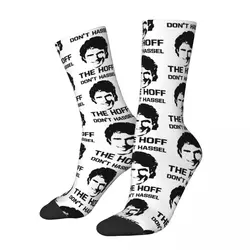 Crazy Women Socks Funny The Hoff Product Soft David Hasselhoff Sport Socks All Season Birthday Present