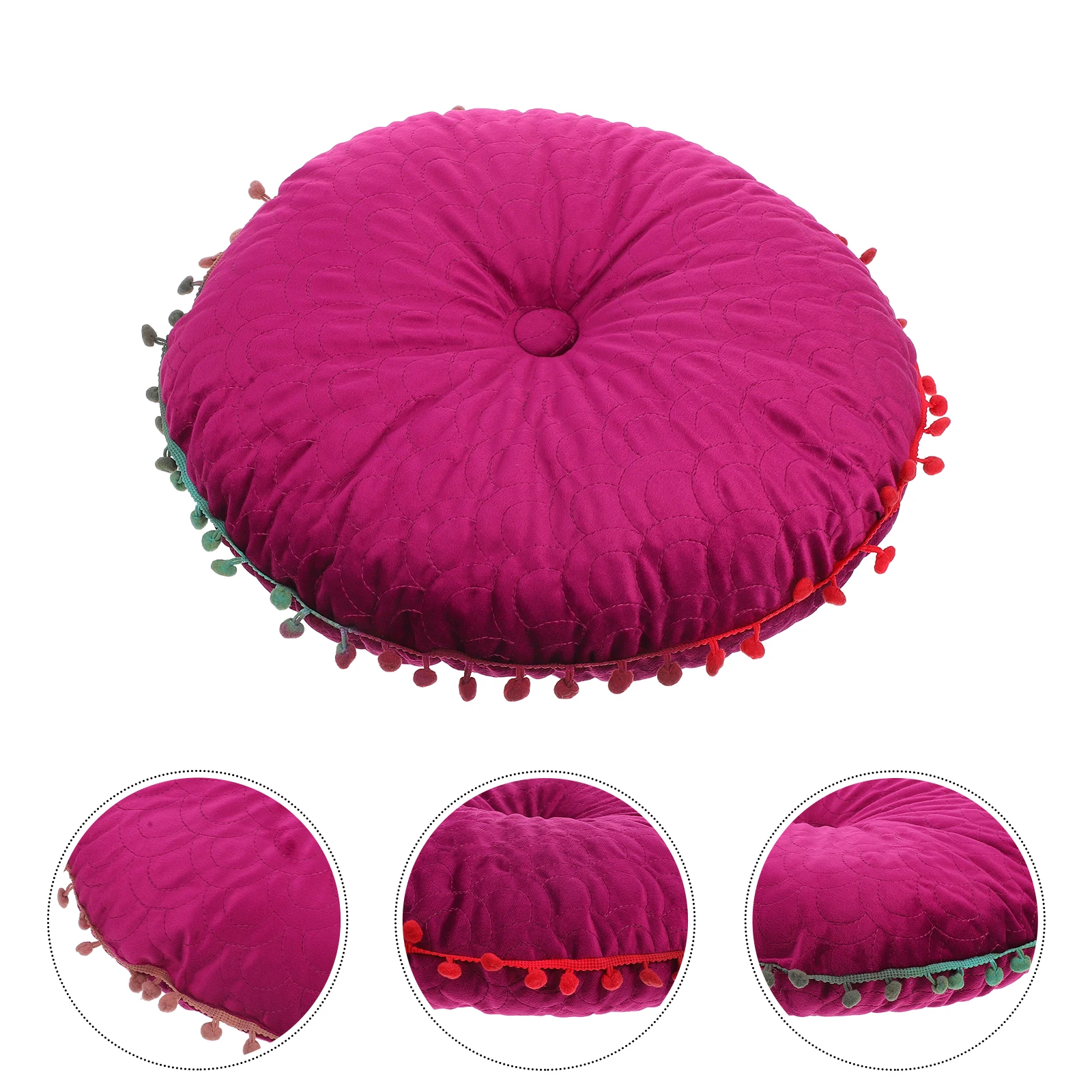 

Soft Floor Round Pad For Chair Car Home Comfortable Portable Living Room Seat Cushion Office Dutch Seat Cushion